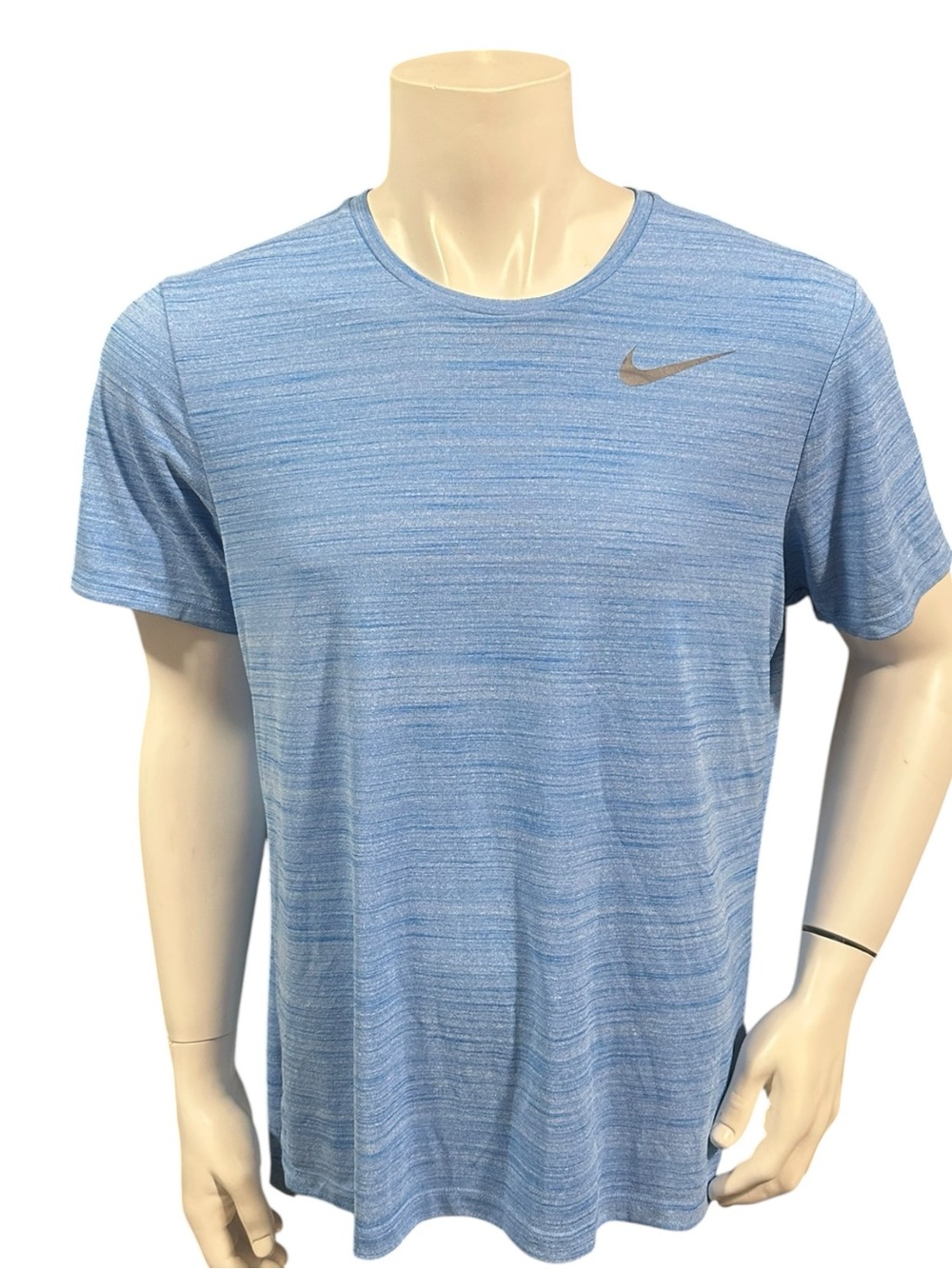 Nike Running Men’s Athletic Blue Short Sleeve Dri-Fit XL